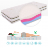 Eenpersoons memory foam multilayer matras 90x200x25 cm Superior Verkoop