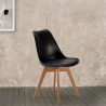 Set van 20 stoelen Goblet in Scandinavisch design met kussen 