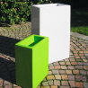 Rechthoekige Bloemenbak met Modern Design Slide Base Pot 40 