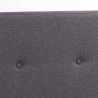 Scandinavisch tweepersoons bed van stof en hout 160x190 cm Friborg King Catalogus