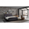 Tweepersoons bed Lausanne King met hoofdbord, 160x190cm Aanbod