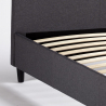 Tweepersoons bed Lausanne King met hoofdbord, 160x190cm Kortingen