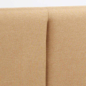 Frans queensize bed in stof met lattenbodem 120x190 cm Montreux Prijs