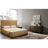 Frans queensize bed in stof met lattenbodem 120x190 cm Montreux Karakteristieken