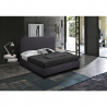 Twijfelaar bed van stof met lattenbodem 120x190 cm Zurich Aanbod