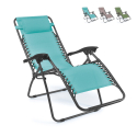 Opvouwbare strand- en tuinstoel met meerdere posities Zero Gravity Emily Aanbieding