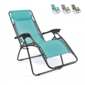 Opvouwbare strand- en tuinstoel met meerdere posities Zero Gravity Emily Aanbieding