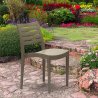 Stapelbare polypropyleen stoel voor tuin en cafè Grand Soleil Firenze