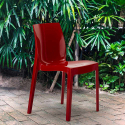 Grand Soleil stapelbare polypropyleen stoelen voor tuins keukens en cafès Ice
