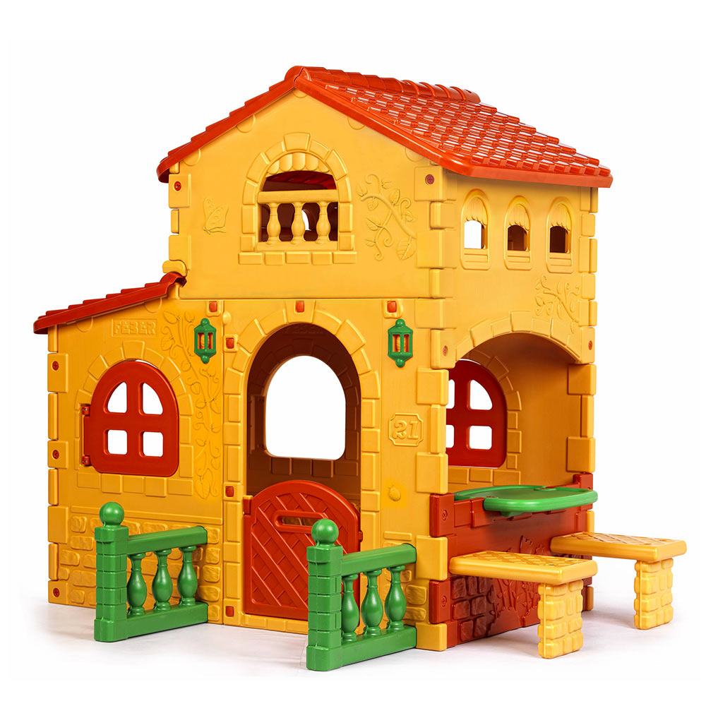 Feber Grande Plastic Speelhuis voor Kinderen voor Binnen of Buiten