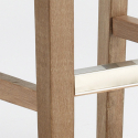 Barkruk Comfort XL met rugleuning in Henriksdal Stijl 
