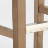 Barkruk Comfort XL met rugleuning in Henriksdal Stijl 