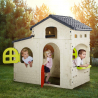 Kunststof speelhuis voor kinderen voor binnen of buiten Feber Candy House Korting