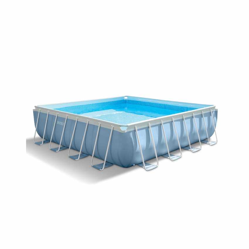 Intex 26764 Prism Frame bovengronds vierkant zwembad 427x427 cm Aanbieding Intex 26764 Prism Frame bovengronds vierkant zwembad 427x427 cm Aanbieding