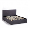 Twijfelaar bed Basel met lattenbodem en opbergruimte, 120x190cm Kortingen