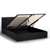 Tweepersoons bed Basel King met opbergruimte 160x190 cm 