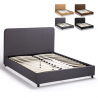 Twijfelaar bed van stof met lattenbodem 120x190 cm Zurich Verkoop