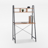 Industrieel design bureau 84x142 cm van hout en staal met boekenplank Cactus Verkoop