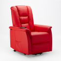 Kunstleren relaxfauteuil sta-op stoel met LIFT-systeem Joanna Fix  Aanbod