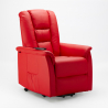 Kunstleren relaxfauteuil sta-op stoel met LIFT-systeem Joanna Fix  Aanbod