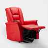Kunstleren relaxfauteuil sta-op stoel met LIFT-systeem Joanna Fix  Korting
