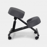 Ergonomische kniestoel van stof en metaal Balancesteel Lux  Aankoop