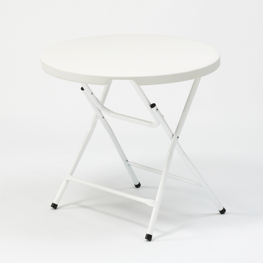 Ronde klaptafel van 80 cm voor tuin en camping Arthur 80 Aanbieding