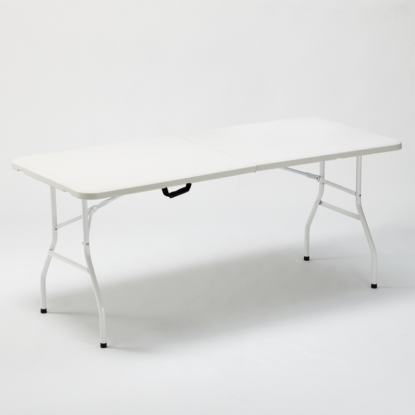 Opvouwbare rechthoekige tuin- en campingtafel 180x74 cm Zugspitze Aanbieding