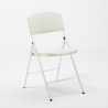 Set van 120 cm ronde tafel en 4 klapstoelen voor camping en tuin Columbia Catalogus