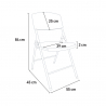 Set rechthoekige tafel 240x76 cm en 10 klapstoelen voor camping en tuin Rushmore Prijs