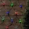 Decoratief kerstverlichtingsnet voor buiten 50 LED's op zonne-energie Verkoop