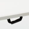 Set van rechthoekige tafel 180x74 cm en 2 banken voor tuinfeesten Baker Catalogus