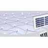 Decoratief kerstverlichtingsnet voor buiten 50 LED's op zonne-energie Korting