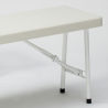 Opvouwbare kunststof bank 183x30 cm Mont Blanc Korting