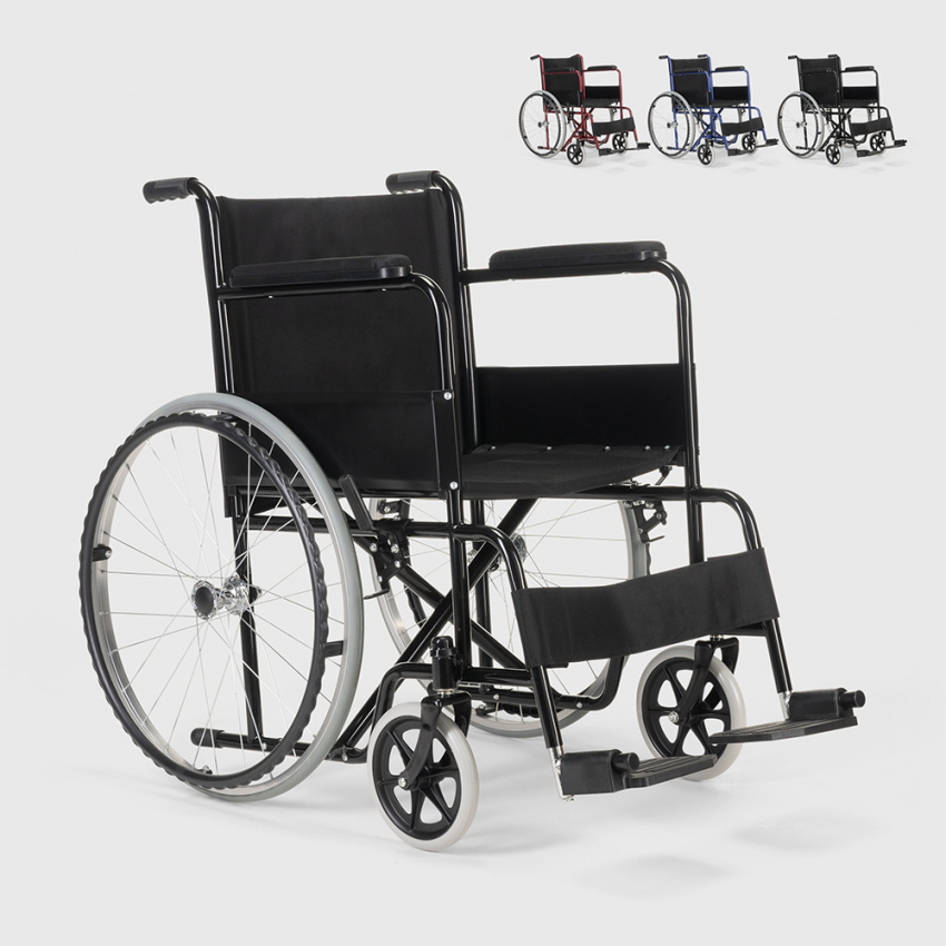 Opvouwbare orthopedische rolstoel met Oxford stof voor gehandicapten en ouderen Lily Aanbod Opvouwbare orthopedische rolstoel met Oxford stof voor gehandicapten en ouderen Lily Aanbod