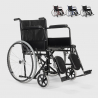Rolstoel met opklapbare beensteun voor gehandicapten en ouderen Peony Aanbieding