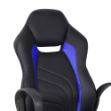 Comfortabele kunstleren bureaustoel met een racedesign Buriram Sky Aanbod