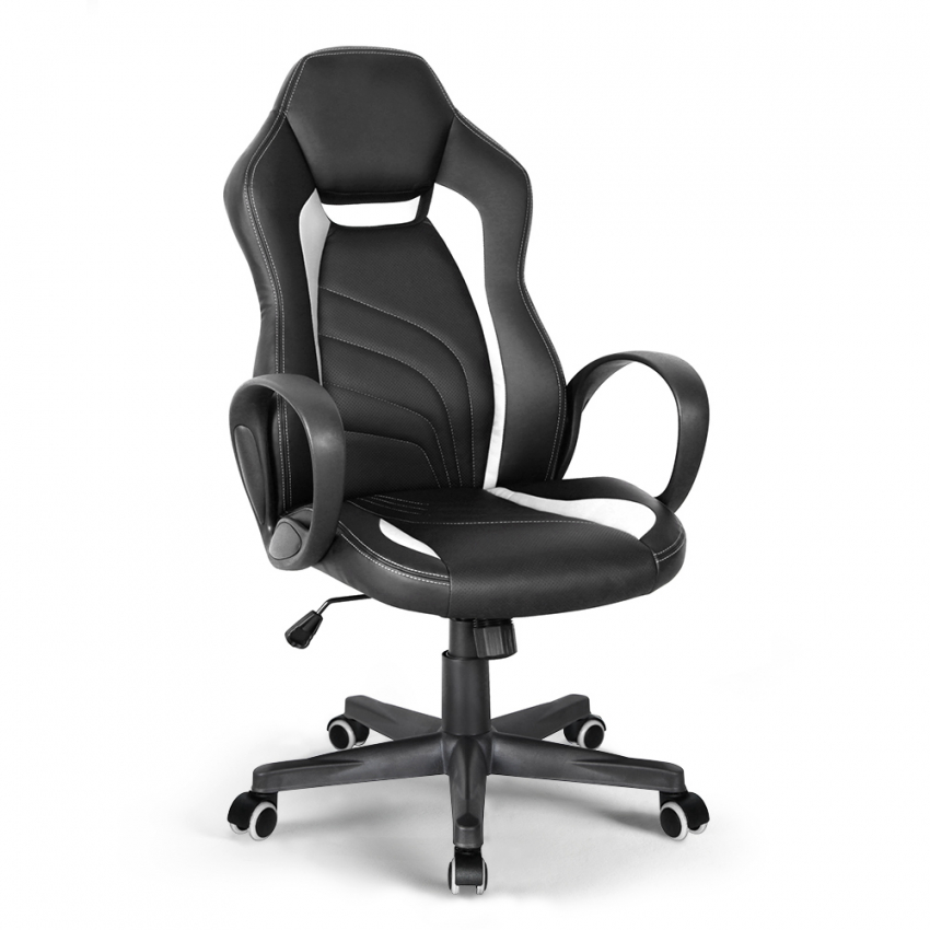 Ergonomische gaming-bureaustoel van kunstleer in racestijl Buriram
 Aanbieding