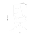 Modern design ergonomische verstelbare bureaustoel Motegi Ocean Korting