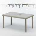 Rechthoekige tafel van polyrotan 150x90 cm Grand Soleil Boheme Aanbieding