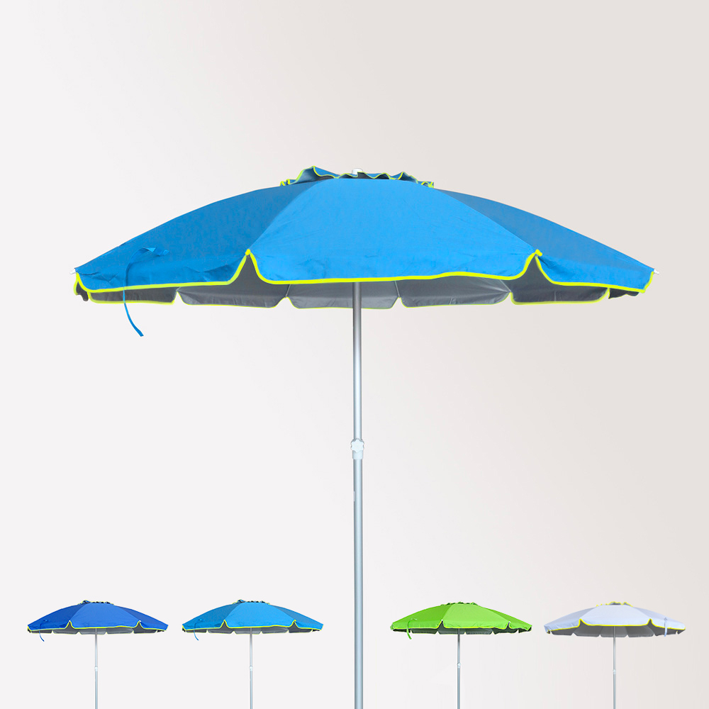 Strandparasol Roma met uv-bescherming, 240 cm