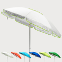 Strandparasol van 200 cm met uv-bescherming Sardegna Korting
