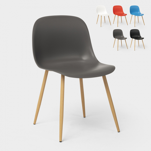 Scandinavische design stoelen voor keuken eetkamer restaurant Sleek