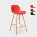 Moderne hoge kruk voor bars en keukens, Scandinavisch design Burj 65 Aanbod