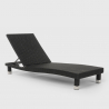 Lounge bed van polyrotan voor strand of tuin met een matras Playa Catalogus