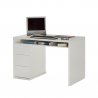 Wit design bureau met 3 lades 110x60 cm Franklyn Aanbod