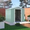Tuinhuis schuur van gegalvaniseerd plaatstaal 213x191x195 cm St.Moritz NATURE Aanbod