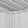 Tuinhuis schuur van gegalvaniseerd plaatstaal 201x121x176 cm Alps Model