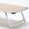 Set van 20 aluminium ligbedden met schuifdak Nettuno 