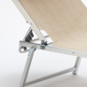Set van 20 aluminium ligbedden met schuifdak Nettuno 